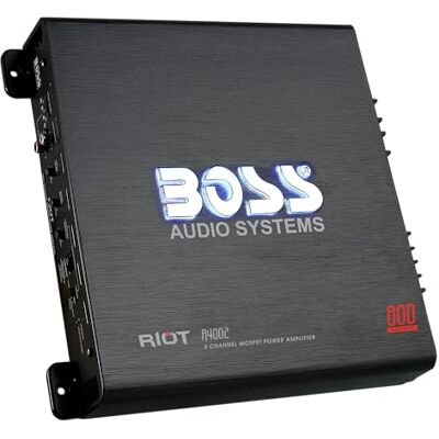 Boss R4002 2.0 Coche Alámbrico Negro Amplificador de audio (2.0 canales, 800 W, A/B, 0,01%, 102 dB, 150 W) Boss R4002 2.0 Coche Alámbrico Negro Amplificador de audio (2.0 canales, 800 W, A/B, 0,01%, 102 dB, 150 W)