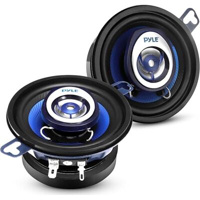 Pyle Par de Altavoces coaxiales Coche, Parlantes para Auto, 120W 3.5”, Componente de reemplazo rapido OEM, para Puertas del vehiculo/Panel Lateral, Universales, Color Negro Pyle Par de Altavoces coaxiales Coche, Parlantes para Auto, 120W 3.5”, Componente de reemplazo rapido OEM, para Puertas del vehiculo/Panel Lateral, Universales, Color Negro