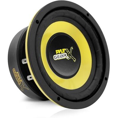 Pyle Altavoces para Auto, Medios y Graves, Woofer polimero de 5”, 200V, 4 Ohm, Iman de 30oz Pyle Altavoces para Auto, Medios y Graves, Woofer polimero de 5”, 200V, 4 Ohm, Iman de 30oz