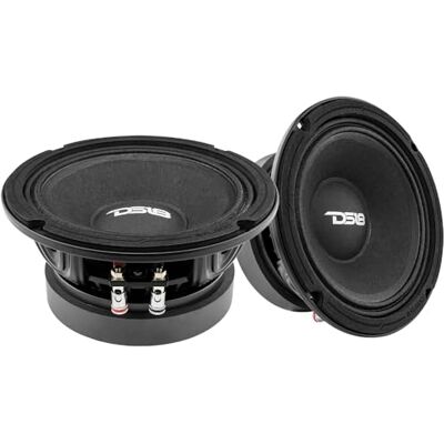 DS 18 de Gama Media de 4 ohmios de Altavoces de 300W RMS, 600W MAX Power-Set sobre 1-6.5" 6,5-Pulgadas DS 18 de Gama Media de 4 ohmios de Altavoces de 300W RMS, 600W MAX Power-Set sobre 1-6.5" 6,5-Pulgadas