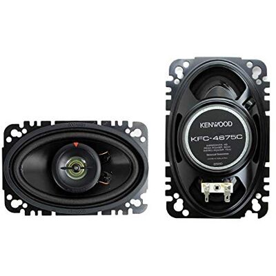 Kenwood Sistema de Altavoces bidireccionales de 60 W, 4 x 6 Pulgadas Kenwood Sistema de Altavoces bidireccionales de 60 W, 4 x 6 Pulgadas