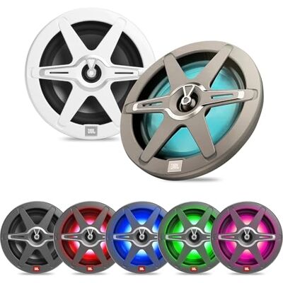 Altavoces JBL Marine Club 82 - Calidad marina con LED Altavoces JBL Marine Club 82 - Calidad marina con LED