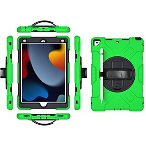 YEOU Funda para iPad 9.7 2017 2018/Pro9.7/Air2 de generación con Protector de Pantalla, Soporte para lápiz Kickstand 360, Correa de Mano giratoria, Funda Resistente (Verde Hierba) YEOU Funda para iPad 9.7 2017 2018/Pro9.7/Air2 de generación con Protector de Pantalla, Soporte para lápiz Kickstand 360, Correa de Mano giratoria, Funda Resistente (Verde Hierba)