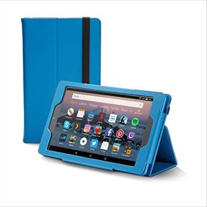 NuPro Funda plegable de alta calidad para el tablet Fire HD 8, color azul NuPro Funda plegable de alta calidad para el tablet Fire HD 8, color azul