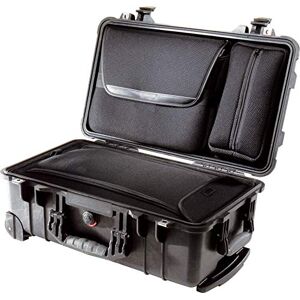 PELI 1510LOC Maleta de Cabina Tipo Trolley a Prueba de Golpes con Funda para portátil, Accesorios y Compartimento para Equipaje, IP67 estanca, 27L de Capacidad, Fabricada en EE.UU., Color Negro PELI 1510LOC Maleta de Cabina Tipo Trolley a Prueba de Golpes con Funda para portátil, Accesorios y Compartimento para Equipaje, IP67 estanca, 27L de Capacidad, Fabricada en EE.UU., Color Negro
