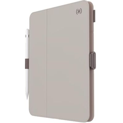 Speck Funda para iPad de 10ª generación 2022 – Soporte Delgado de múltiples rangos, Funda rígida – Soporte para lápiz Apple y protección contra caídas – iPad de 10.9 Pulgadas, Escudo de cámara, Gris Speck Funda para iPad de 10ª generación 2022 – Soporte Delgado de múltiples rangos, Funda rígida – Soporte para lápiz Apple y protección contra caídas – iPad de 10.9 Pulgadas, Escudo de cámara, Gris