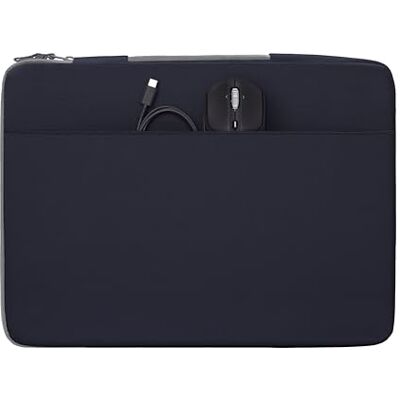 HP Funda Protectora para Portátil 15-16 Pulgadas, Acolchada Antigolpes, Resistente al Agua 600D, con Asa Retráctil y Bolsillo para Accesorios, Compatible con Laptop hasta 16", Color Azul Marino HP Funda Protectora para Portátil 15-16 Pulgadas, Acolchada Antigolpes, Resistente al Agua 600D, con Asa Retráctil y Bolsillo para Accesorios, Compatible con Laptop hasta 16", Color Azul Marino