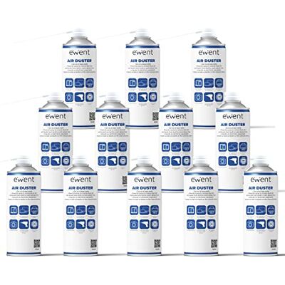 Ewent PACK 12x SPRAY AIRE COMPRIMIDO 400 ML PARA LIMPIEZA DE TECLADOS, ORDENADORES, CAMARAS Y OTROS DISPOSITIVOS ELECTRONICOS (conf. 12pz EW5601) Ewent PACK 12x SPRAY AIRE COMPRIMIDO 400 ML PARA LIMPIEZA DE TECLADOS, ORDENADORES, CAMARAS Y OTROS DISPOSITIVOS ELECTRONICOS (conf. 12pz EW5601)