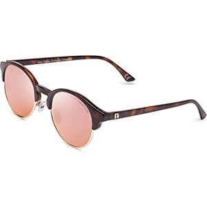 CLANDESTINE Gafas de Sol Unisex Modelo Ovalado Color Carey Cristal Polarizado Antirreflejante Color Rosa Montura Inferior de Acero Inoxidable 145 mm x 50 mm CLANDESTINE Gafas de Sol Unisex Modelo Ovalado Color Carey Cristal Polarizado Antirreflejante Color Rosa Montura Inferior de Acero Inoxidable 145 mm x 50 mm