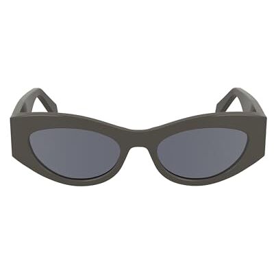 Calvin Women's Sunglasses Grey with Solid Lavander Lens Calvin Women's Sunglasses Grey with Solid Lavander Lens
