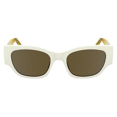 KARL LAGERFELD Gafas, Shiny White, 52-145-19 Unisex Adulto KARL LAGERFELD Gafas, Shiny White, 52-145-19 Unisex Adulto