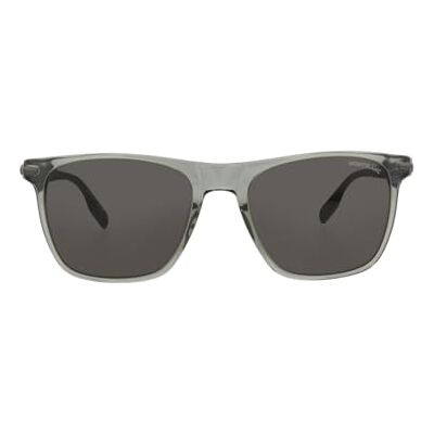 MONTBLANC Sunglasses MB0248S Grey-Green-Smoke 55 Mens MONTBLANC Sunglasses MB0248S Grey-Green-Smoke 55 Mens