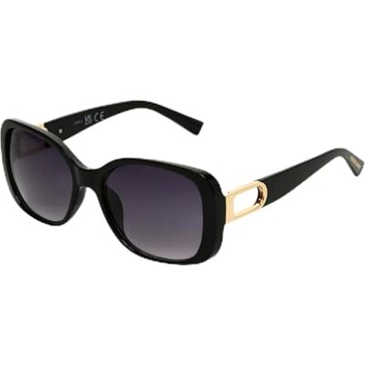 Foster Grant gafas de sol mujer oversize negras – montura rectangular grande con cristales degradados ahumados, antirrayaduras & UV400 Foster Grant gafas de sol mujer oversize negras – montura rectangular grande con cristales degradados ahumados, antirrayaduras & UV400