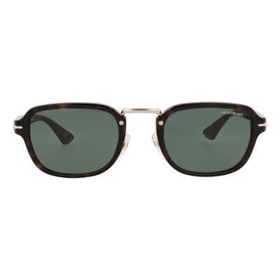 MONTBLANC Sunglasses MB0264S Havana-Havana-Green 52 Mens MONTBLANC Sunglasses MB0264S Havana-Havana-Green 52 Mens