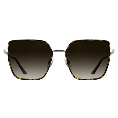 Calvin Women's Sunglasses CK25111S Havana with Gradient Brown Lens Calvin Women's Sunglasses CK25111S Havana with Gradient Brown Lens