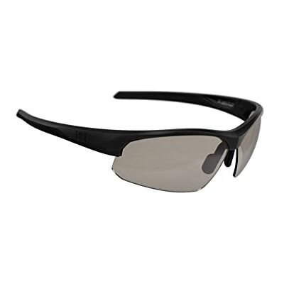 BBB Gafas de sol irrompibles para ciclismo de montaña y carretera con funda, gafas de ciclismo fotocromáticas para hombres y mujeres, protección UV, Impress, , negro mate, talla única BBB Gafas de sol irrompibles para ciclismo de montaña y carretera con funda, gafas de ciclismo fotocromáticas para hombres y mujeres, protección UV, Impress, , negro mate, talla única
