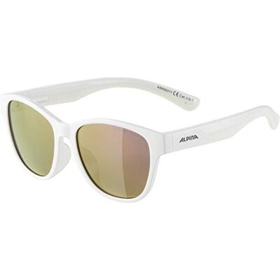 ALPINA Unisex Niños, FLEXXY Cool Kids II Gafas de Sol, White Gloss, One Size ALPINA Unisex Niños, FLEXXY Cool Kids II Gafas de Sol, White Gloss, One Size