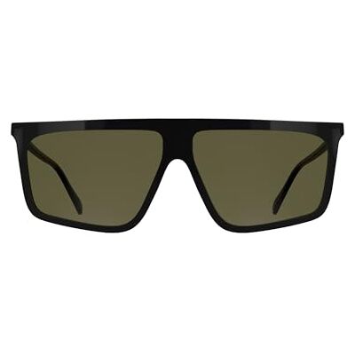 KARL LAGERFELD Men's Sunglasses KL6210S Black with Solid Brown Lens KARL LAGERFELD Men's Sunglasses KL6210S Black with Solid Brown Lens