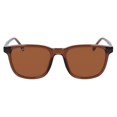Lacoste Men's Sunglasses L6029S/N Transparent Brown with Lens Lacoste Men's Sunglasses L6029S/N Transparent Brown with Lens