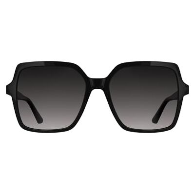 Calvin Women's Sunglasses Black with Gradient Smoke Lens Calvin Women's Sunglasses Black with Gradient Smoke Lens