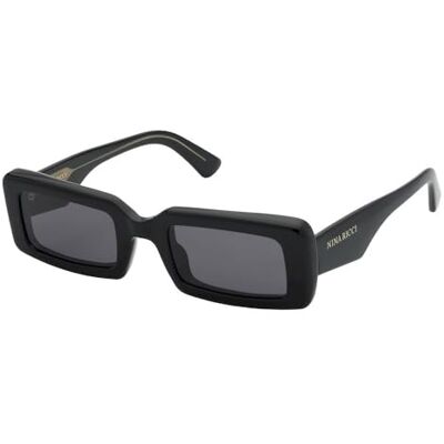 Nina Ricci DE RIGO VISION ESPAÑA SUNGLASSES MAT: Acetate-C: SHINY BLACK/SMOKE D: 145x23 / Female Nina Ricci DE RIGO VISION ESPAÑA SUNGLASSES MAT: Acetate-C: SHINY BLACK/SMOKE D: 145x23 / Female