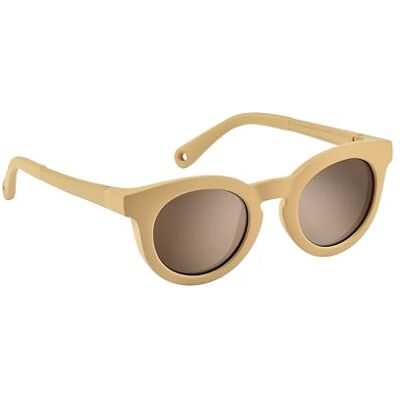 Béaba , Gafas de Sol para Niño 2-4 Años, Protección 100% UV CAT 3, Protección Lateral, Confort Óptimo, Patillas Ajustables 360°, Adaptables a la Vista, Colección Retro, State Gold Béaba , Gafas de Sol para Niño 2-4 Años, Protección 100% UV CAT 3, Protección Lateral, Confort Óptimo, Patillas Ajustables 360°, Adaptables a la Vista, Colección Retro, State Gold