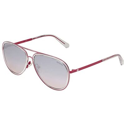 GUESS Sunglasses GU 72Z Shiny Pink/Gradient Or Mirror Violet GUESS Sunglasses GU 72Z Shiny Pink/Gradient Or Mirror Violet