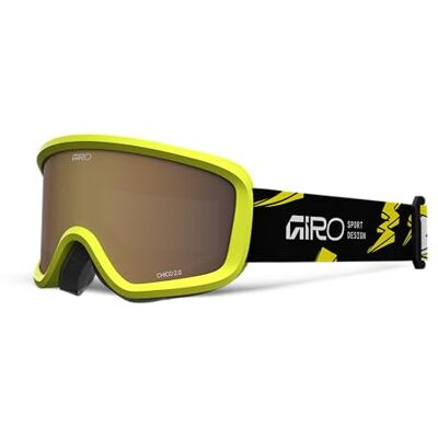 Giro CHICO 2.0 BOLTS Gafas, Jóvenes Unisex, Amarillo con acento rosa, OS Giro CHICO 2.0 BOLTS Gafas, Jóvenes Unisex, Amarillo con acento rosa, OS