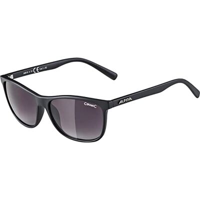 ALPINA Unisex Adultos, Jaida Gafas de Sol, Black Matt, One Size ALPINA Unisex Adultos, Jaida Gafas de Sol, Black Matt, One Size