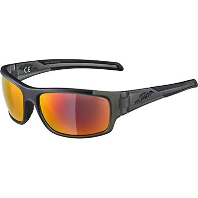 ALPINA Unisex Adultos, TESTIDO Gafas Deportivas, Anthracite-Black Matt, One Size ALPINA Unisex Adultos, TESTIDO Gafas Deportivas, Anthracite-Black Matt, One Size