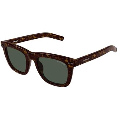MONTBLANC Sunglasses MB0226S Havana-Havana-Green 56 Mens MONTBLANC Sunglasses MB0226S Havana-Havana-Green 56 Mens
