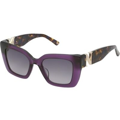 Nina Ricci DE RIGO VISION ESPAÑA SUNGLASSES MAT: Acetate-C: SHINY TRANSP.VIOLET/SMOKE GRADIENT D: 140x20 / Female Nina Ricci DE RIGO VISION ESPAÑA SUNGLASSES MAT: Acetate-C: SHINY TRANSP.VIOLET/SMOKE GRADIENT D: 140x20 / Female
