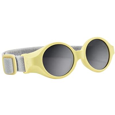 Béaba , Gafas de Sol para Bebé 0-9 Meses, Protección 100% UV CAT 4, Protección Lateral, Confort Óptimo, Banda Elástica Ajustable, Colección Glee, Amarillo Béaba , Gafas de Sol para Bebé 0-9 Meses, Protección 100% UV CAT 4, Protección Lateral, Confort Óptimo, Banda Elástica Ajustable, Colección Glee, Amarillo