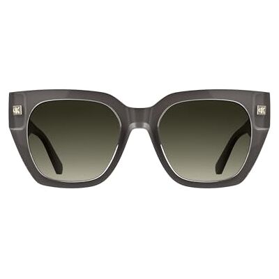 Calvin Women's Sunglasses Taupe with Gradient Khaki Lens Calvin Women's Sunglasses Taupe with Gradient Khaki Lens