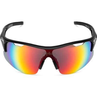 Spiuk GAFA JIFTER 3 LENTE ESPEJO ROJO UNISEX NEGRO Spiuk GAFA JIFTER 3 LENTE ESPEJO ROJO UNISEX NEGRO