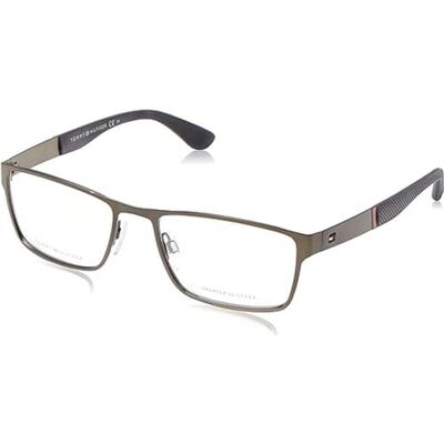 Tommy Hilfiger Gafas de Vista TH 1543 R80 MATTE DARK RUTHENIUM 54/18/145 Hombre Tommy Hilfiger Gafas de Vista TH 1543 R80 MATTE DARK RUTHENIUM 54/18/145 Hombre