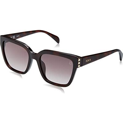 TOUS STOB77V Gafas, Shiny Dark Havana, 54 para Mujer TOUS STOB77V Gafas, Shiny Dark Havana, 54 para Mujer