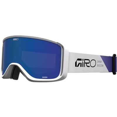 Giro SAGEN ANGLES Gafas, Adulto Unisex, Blanco/Gris cobalto, OS Giro SAGEN ANGLES Gafas, Adulto Unisex, Blanco/Gris cobalto, OS