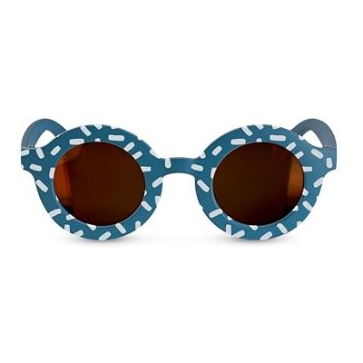 SUAVINEX , Gafas de Sol para Niños y Niñas de 3 a 8 Años, Polarizadas, Filtro UV 400, 100% Protección Rayos UVA y UVB, con Funda Incluida, Flexibles y Ligeras, Redondas, Studio 2026, Azul SUAVINEX , Gafas de Sol para Niños y Niñas de 3 a 8 Años, Polarizadas, Filtro UV 400, 100% Protección Rayos UVA y UVB, con Funda Incluida, Flexibles y Ligeras, Redondas, Studio 2026, Azul