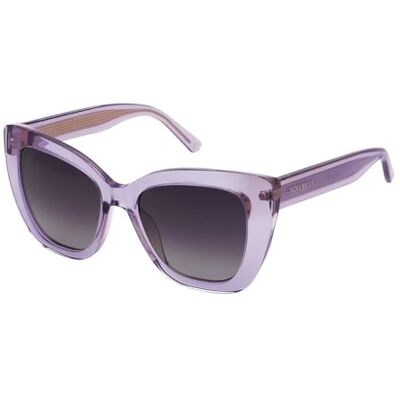 Nina Ricci DE RIGO VISION ESPAÑA SUNGLASSES MAT: Acetate-C: VIOLET TOP+ORANGE/VIOLET GRADIENT D: 140x18 / Female Nina Ricci DE RIGO VISION ESPAÑA SUNGLASSES MAT: Acetate-C: VIOLET TOP+ORANGE/VIOLET GRADIENT D: 140x18 / Female