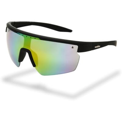 Foster Grant IRONMAN Shield gafas de sol hombre – montura shield negra, lentes rojo espejadas, protección UV400, resistentes a rayaduras y golpes, montura sport ligera Foster Grant IRONMAN Shield gafas de sol hombre – montura shield negra, lentes rojo espejadas, protección UV400, resistentes a rayaduras y golpes, montura sport ligera