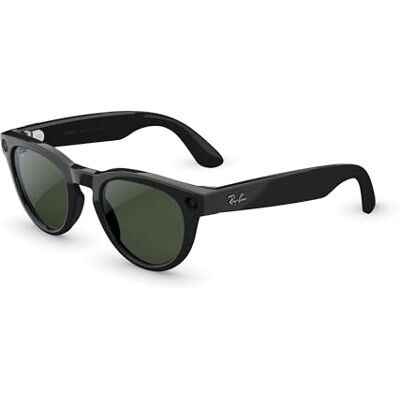 Meta Ray-Ban (Gen 2) Headliner Gafas IA para Hombre, Mujer — Cámara 12 MP, Video 3K Ultra HD, AI — 2X Duración de Batería — Negro Brillante, Lentes Transitions® Clear to Graphite Green Meta Ray-Ban (Gen 2) Headliner Gafas IA para Hombre, Mujer — Cámara 12 MP, Video 3K Ultra HD, AI — 2X Duración de Batería — Negro Brillante, Lentes Transitions® Clear to Graphite Green