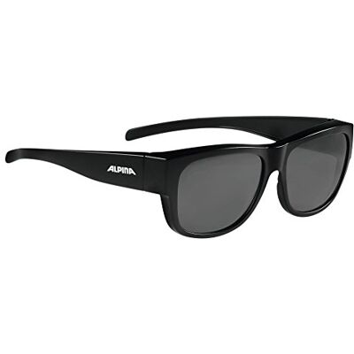 ALPINA Unisex Adultos, Overview II Q Gafas de Sol, Black Matt, One Size ALPINA Unisex Adultos, Overview II Q Gafas de Sol, Black Matt, One Size