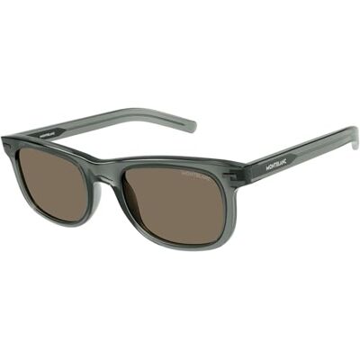 MONTBLANC Sunglasses MB0260S Grey-Grey-Brown 53 Mens MONTBLANC Sunglasses MB0260S Grey-Grey-Brown 53 Mens