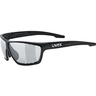 Uvex sportstyle 706 V, gafas deportivas unisex, fotocromáticas, antivaho, black matt/smoke, one size Uvex sportstyle 706 V, gafas deportivas unisex, fotocromáticas, antivaho, black matt/smoke, one size