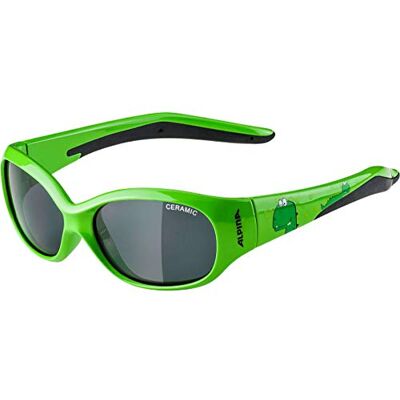 ALPINA Unisex Niños, FLEXXY Kids Gafas de Sol, Green, One Size ALPINA Unisex Niños, FLEXXY Kids Gafas de Sol, Green, One Size