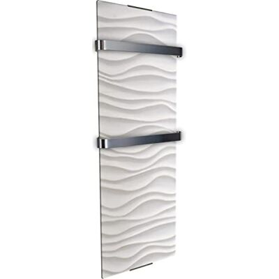 Chemin'Arte Toallero Eléctrico para baño 1200W, Radiador Toallero Eléctrico Bajo Consumo IP24-2 toalleros de acero inoxidable Chemin'Arte Toallero Eléctrico para baño 1200W, Radiador Toallero Eléctrico Bajo Consumo IP24-2 toalleros de acero inoxidable