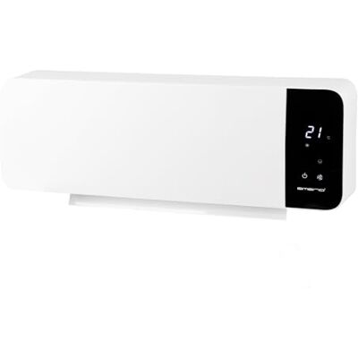 Emerio FH-133172 Calentador de ventilador de pared, 2000 W, temporizador de remojo ajustable, elemento calefactor PTC (cerámica), 2 modos de calor, termostato ajustable, ventana abierta, detección Emerio FH-133172 Calentador de ventilador de pared, 2000 W, temporizador de remojo ajustable, elemento calefactor PTC (cerámica), 2 modos de calor, termostato ajustable, ventana abierta, detección