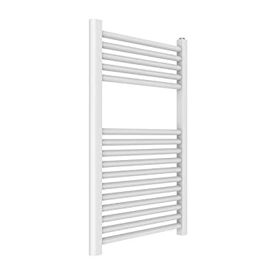 ERCOS calentador de toallas Calentador de toallas de baño Dimensiones 500x770 MM Radiador Color Blanco Moderno, Conexiones 1/2" Suministrado Con Kit De Montaje ERCOS calentador de toallas Calentador de toallas de baño Dimensiones 500x770 MM Radiador Color Blanco Moderno, Conexiones 1/2" Suministrado Con Kit De Montaje