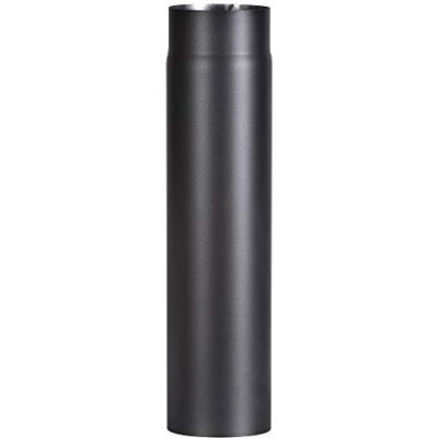 FIREFIX Senotherm Tubo de Estufa de Acero de 2 mm de Grosor (Tubo de Humo) de 120 mm de diámetro, para Estufas y hogueras, Color Negro, 500 mm de Largo FIREFIX Senotherm Tubo de Estufa de Acero de 2 mm de Grosor (Tubo de Humo) de 120 mm de diámetro, para Estufas y hogueras, Color Negro, 500 mm de Largo